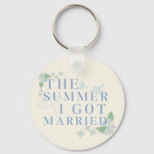 De zomer dat ik trouwde - Coastal Bachelorette Sleutelhanger (Voorkant)