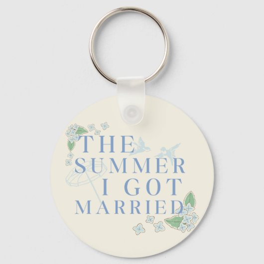 De zomer dat ik trouwde - Coastal Bachelorette Sleutelhanger (Voorkant)