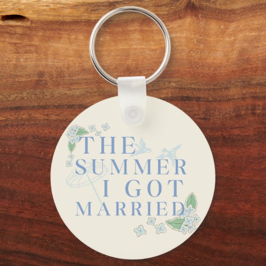 De zomer dat ik trouwde - Coastal Bachelorette Sleutelhanger (Voorkant)