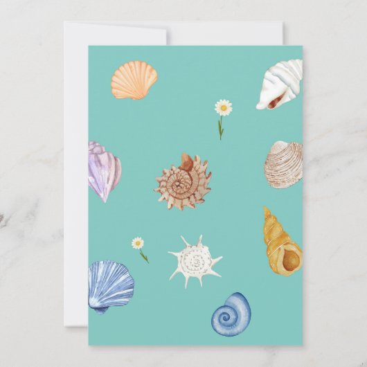 De zomer dat ik trouwde met Vrijgezellenfeest Kaart (Achterkant)