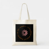 De zomer die ik  collage veranderde tote bag (Achterkant)