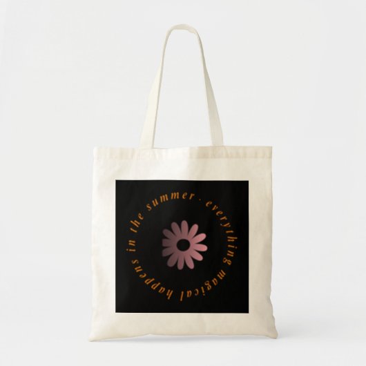 De zomer die ik  collage veranderde tote bag (Voorkant)