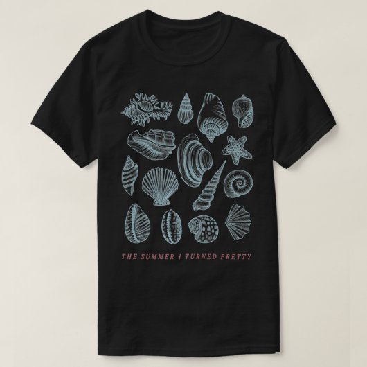 De zomer die ik  Shells Premium veranderde T-shirt (Design voorkant)