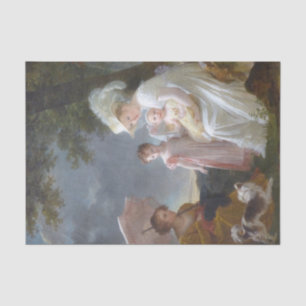 De zomer door Marguerite Gerard Tissuepapier