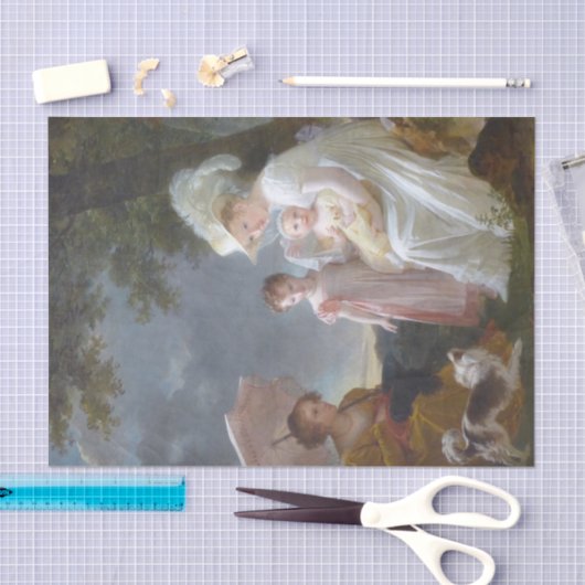 De zomer door Marguerite Gerard Tissuepapier (Craft)