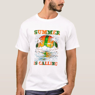 De zomer heet Sunset Island T-shirt