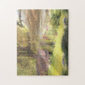 De zomer-herfstbrug van Schotland Legpuzzel (Verticaal)
