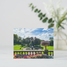 De zomer in het park briefkaart