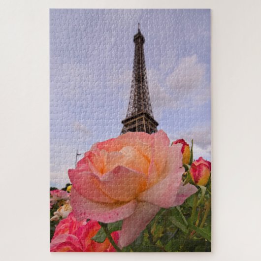 De zomer in Parijs - Eiffeltoren - 20x30 - 1014 pc Legpuzzel (Verticaal)