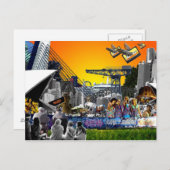 De zomer in Sydney Briefkaart (Voorkant / Achterkant)