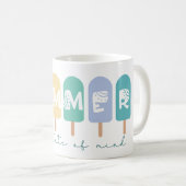 De zomer is een gemoedstoestand - Ice Cream Popsic Koffiemok (Voorkant rechts)