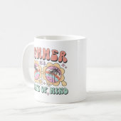 De zomer is een gemoedstoestand koffiemok (Voorkant links)