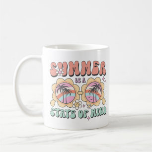 De zomer is een gemoedstoestand koffiemok