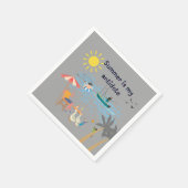 De zomer is mijn tegengif servet (Hoek)