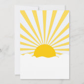 de zomer is voorbij aan schoolfeest : poster uitno kaart (Achterkant)