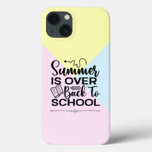 De zomer is voorbij naar school Case-Mate iPhone case