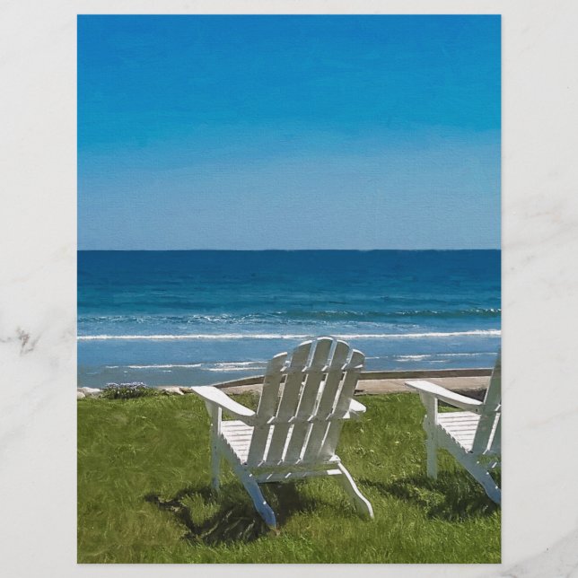 De zomer komt aan Beach Higgins (Voorkant)