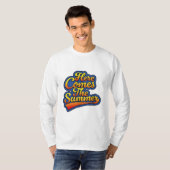 De zomer komt eraan t-shirt (Voorkant volledig)