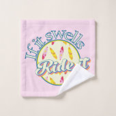 De zomer overleven als het zwelt bad handdoek (Wasdoekje)