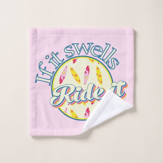 De zomer overleven als het zwelt bad handdoek (Wasdoekje)