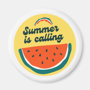 De zomer roept magneet