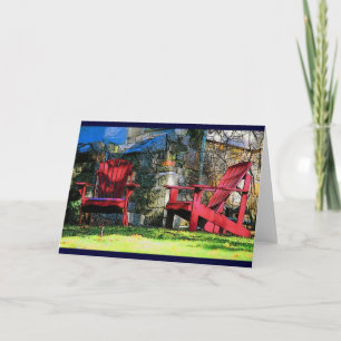 De Zomer van Adirondack Kaart