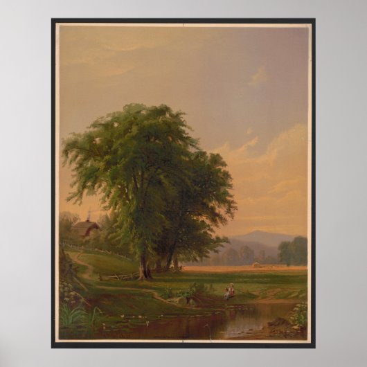 De zomer van Alfred Bricher Poster (Voorkant)