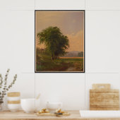 De zomer van Alfred Bricher Poster (Keuken)