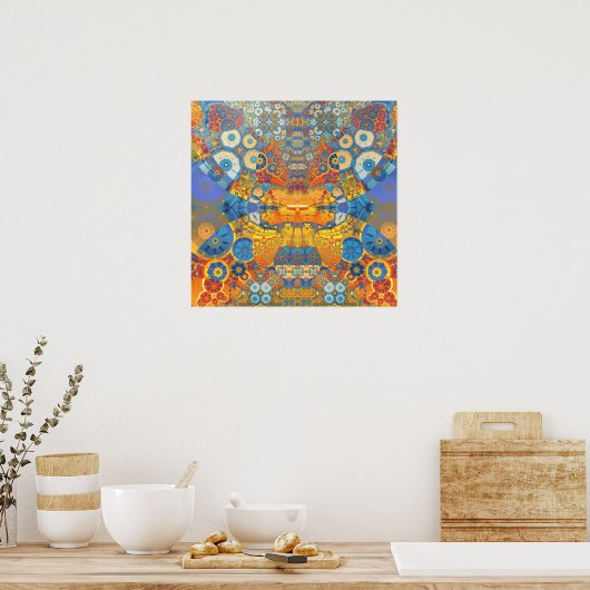 De Zomer van de Liefde Poster (Keuken)