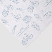 De zomer van New England Tissuepapier (Detail)