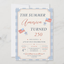 De zomer waarin Amerika 250 werd 4 juli-feest Kaart