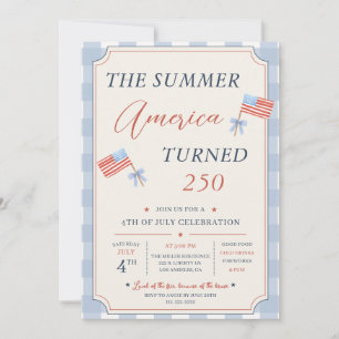 De zomer waarin Amerika 250 werd 4 juli-feest Kaart