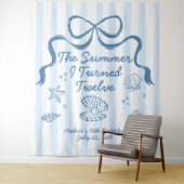 De zomer waarin ik 12 werd Verjaardagsbanner Wandkleed (In situ)