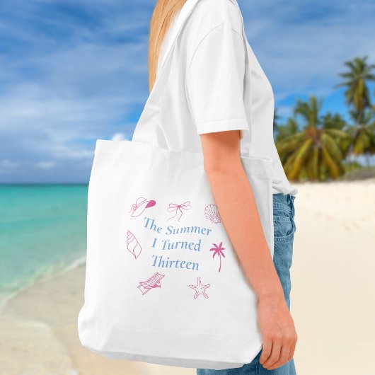 De zomer waarin ik dertien werd Seashells Beach Tote Bag