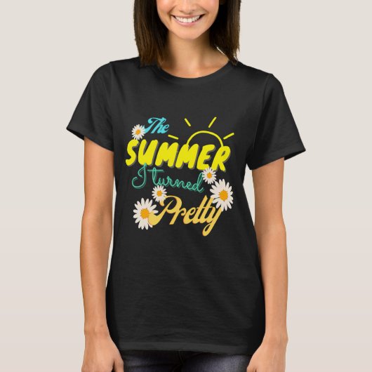 De zomer waarin ik knap werd t-shirt (Voorkant)