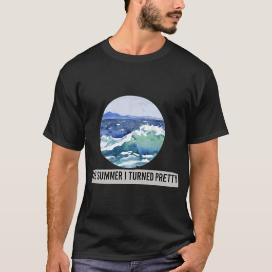 De zomer waarin ik mooi werd. t-shirt (Voorkant)