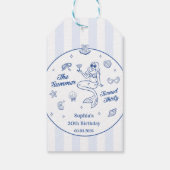 De zomer werd 30 jaar  cadeaulabel (Achterkant)