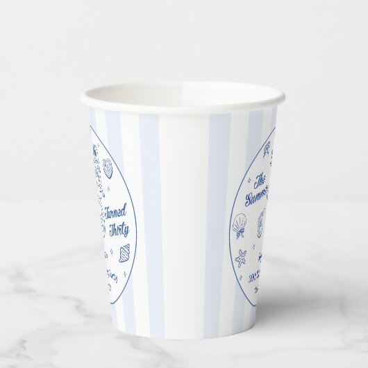 De zomer werd 30 jaar  papieren bekers (Links)