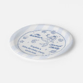 De zomer werd 30 jaar  papieren bordje (Gekanteld)