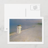 De zomeravond op de zuidkust van Skagen Briefkaart (Voorkant / Achterkant)