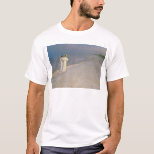De zomeravond op de zuidkust van Skagen T-shirt