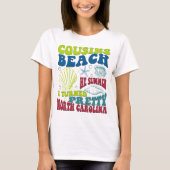 De zomercousins-strand draait  shirt om (Voorkant)