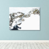 De zomerdooi canvas afdruk (Insitu (Houten vloer))