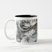 De zomerdooi tweekleurige koffiemok (Links)