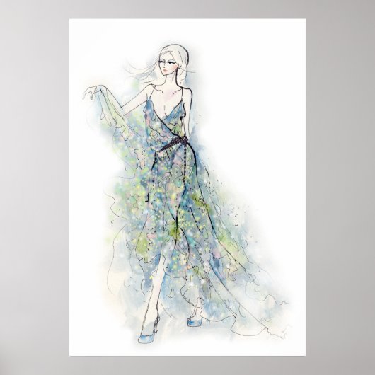 De zomerdress poster (Voorkant)