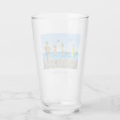 De Zomerfeest op het Strand Glas (Achterkant)