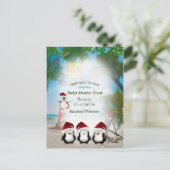 De zomerkerstavond briefkaart (Staand voorkant)