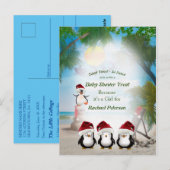 De zomerkerstavond briefkaart (Voorkant / Achterkant)