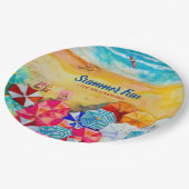 De zomerknollen op het zand Bord (Gekanteld)