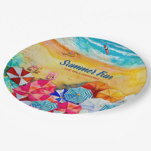 De zomerknollen op het zand Bord (Gekanteld)